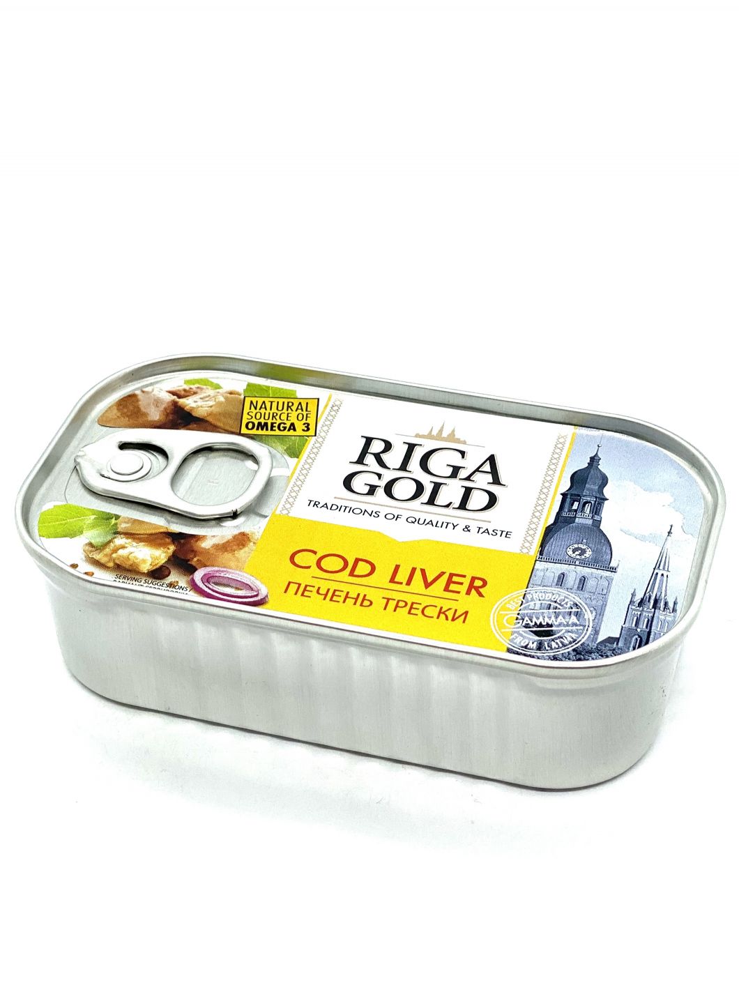 Canned food Canned Fish Codliver COD LIVER IN OWN OIL 121g